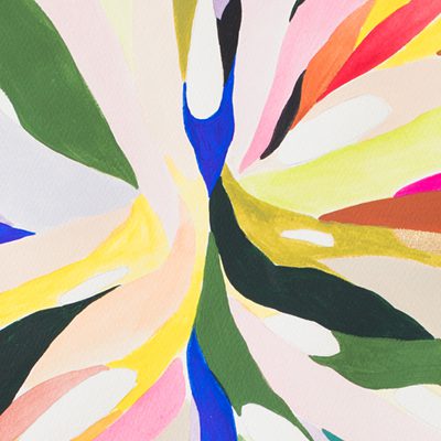 monstera painting art
