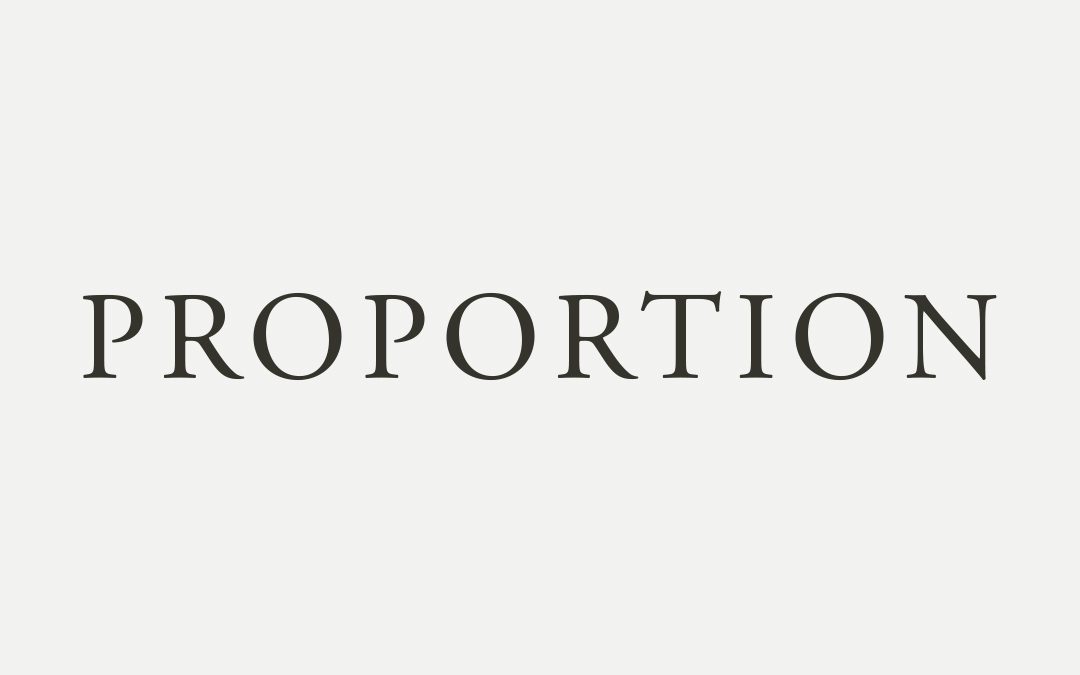 Composition Principles: Proportion