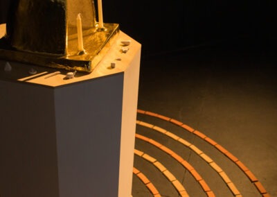 gold leaf installation